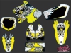 Suzuki 250 RM Dirt Bike Demon Graphic Kit