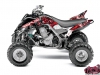 Yamaha 700 Raptor ATV Demon Graphic Kit Red