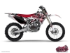 Yamaha 85 YZ Dirt Bike Demon Graphic Kit Red