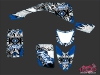 Yamaha Blaster ATV Demon Graphic Kit Blue