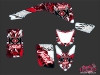 Yamaha Blaster ATV Demon Graphic Kit Red