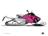 Polaris RMK Snowmobile Digikamo Graphic Kit Pink