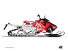 Polaris RMK Snowmobile Digikamo Graphic Kit Red