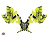 Yamaha SR Viper Snowmobile Digikamo Graphic Kit Green