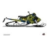 Polaris Axys Snowmobile Dizzee Graphic Kit Yellow
