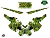 Polaris Axys Snowmobile Dizzee Graphic Kit Green