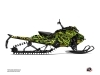 Skidoo Gen 4 Snowmobile Dizzee Graphic Kit Green