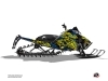 Arctic Cat Pro Climb Snowmobile Dizzee Graphic Kit Yellow