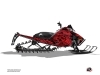 Arctic Cat Pro Climb Snowmobile Dizzee Graphic Kit Red