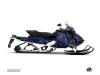 Skidoo REV XP Snowmobile Dizzee Graphic Kit Purple