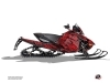 Arctic Cat Thundercat Snowmobile Dizzee Graphic Kit Red