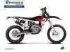 Kit Déco Moto Cross D-SKT Husqvarna 150 TE Rouge