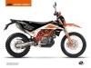 KTM 690 ENDURO R Dirt Bike DNA Graphic Kit White