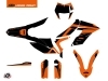 KTM 350 FREERIDE Dirt Bike DNA Graphic Kit Orange