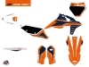 KTM 125 SX Dirt Bike DNA Graphic Kit Blue