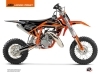 Kit Déco Moto Cross DNA KTM 50 SX Orange