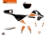 KTM 65 SX Dirt Bike DNA Graphic Kit White