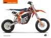 Kit Déco Moto Cross DNA KTM SX-E 5 Bleu