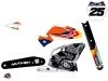 Balance Bike + KUTVEK US STYLE Graphic Kit Orange