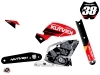 Balance Bike + KUTVEK US STYLE Graphic Kit Red Black