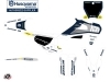 Husqvarna TC 250 Dirt Bike D-SKT Graphic Kit Blue