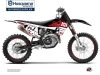 Kit Déco Moto Cross D-SKT Husqvarna TC 250 Rouge