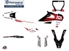 Husqvarna FC 350 Dirt Bike D-SKT Graphic Kit Red