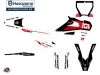 Kit Déco Moto Cross D-SKT Husqvarna FC 350 Rouge