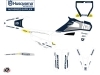 Husqvarna 450 FS Dirt Bike D-SKT Graphic Kit Blue