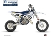 Kit Déco Moto Cross D-SKT Husqvarna TC 50 Bleu