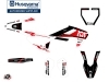 Kit Déco Moto Cross D-SKT Husqvarna TC 65 Rouge