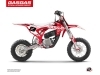 Kit Déco Moto Cross Dynamik GASGAS MC-E 5 Blanc