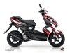 Yamaha Aerox Scooter Electro Graphic Kit Red