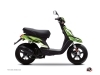 Yamaha BWS Scooter Electro Graphic Kit Green