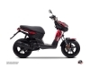 Yamaha Slider Scooter Electro Graphic Kit Red