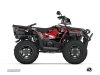 Polaris 450 Sportsman ATV Elka Graphic Kit Grey Red