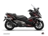 Kit Déco Maxiscooter Energy Kymco AK 550 Noir Rouge