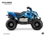 Kit Déco Quad Epik Polaris Outlaw 110 Bleu