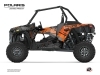 Polaris RZR XP 1000 UTV Epik Graphic Kit Orange