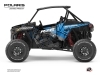 Kit Déco SSV Epik Polaris RZR Turbo S Bleu