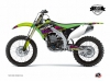 Kawasaki 250 KX Dirt Bike Eraser Graphic Kit Green LIGHT