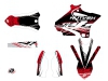 Kit Déco Moto Cross Eraser Yamaha 125 YZ Rouge Blanc LIGHT