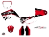 Honda 125 CR Dirt Bike Eraser Graphic Kit Red White
