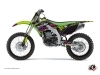 Kawasaki 125 KX Dirt Bike Eraser Graphic Kit Green
