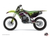 Kit Déco Moto Cross Eraser Kawasaki 125 KX Vert