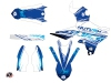 Yamaha 250 YZF Dirt Bike Eraser Graphic Kit Blue LIGHT