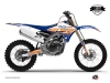 Yamaha 250 YZF Dirt Bike Eraser Graphic Kit Blue Orange LIGHT