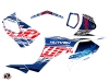 Kit Déco Quad Eraser Suzuki 250 LTZ Bleu Rouge