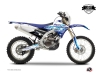 Yamaha 250 WRF Dirt Bike Eraser Graphic Kit Blue LIGHT