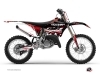 Kit Déco Moto Cross Eraser Yamaha 250 YZ Rouge Blanc